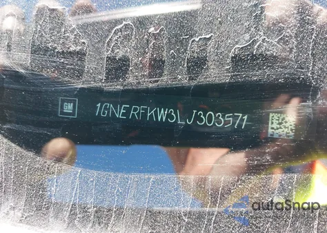 2020 Chevrolet Traverse Fwd Ls from USA, damaged, VIN 1GNERFKW3LJ303571